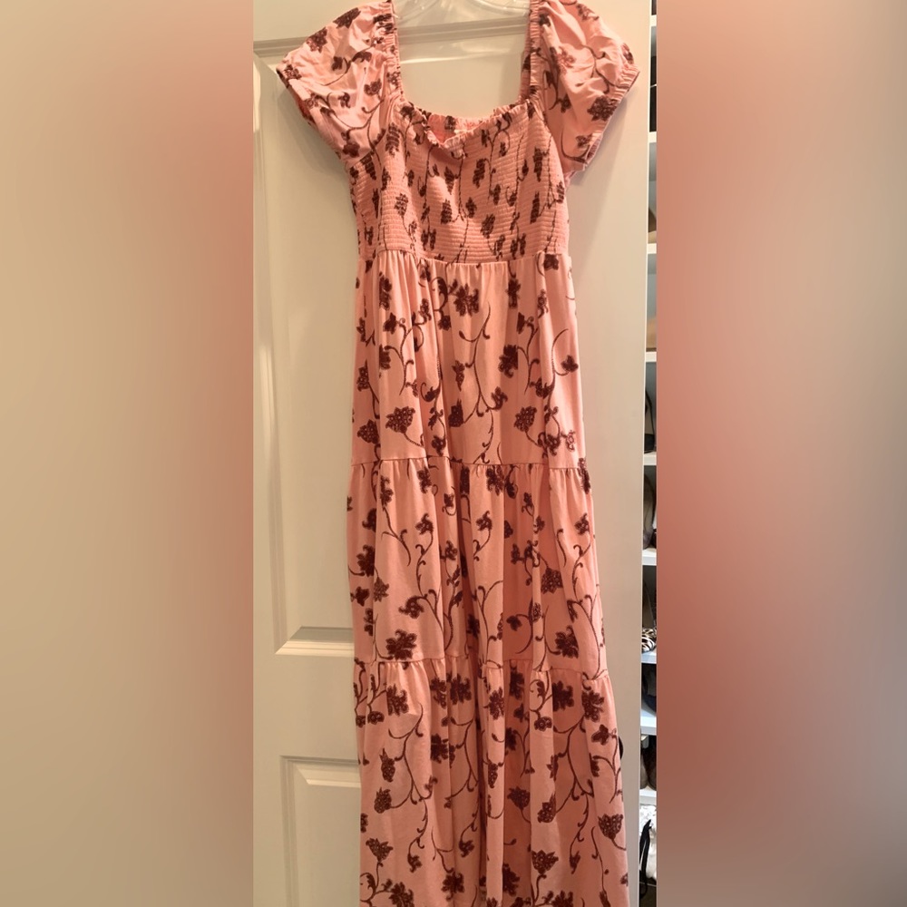 The sweetest maxi dress from Anthropologie